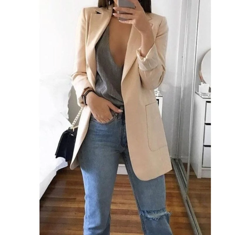 Veste longue Women's Oversize Décontractée – Image 9